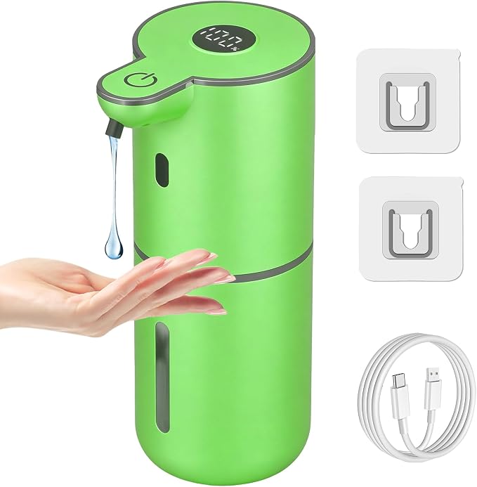 OHIFAST Automatic Liquid Soap Dispenser Touchless, USB Rechargeable Smart Hand by OHIFAST
