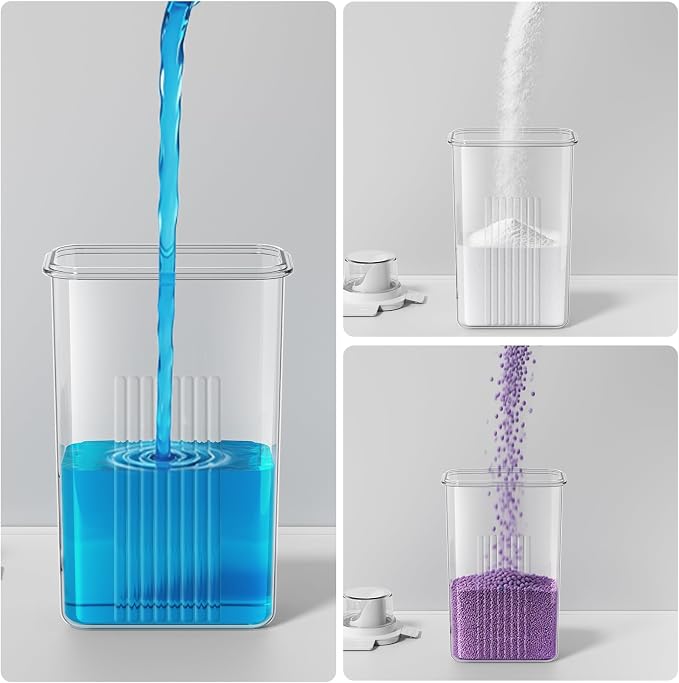 94oz Laundry Detergent Dispenser Container, Soap Dispenser, 2 Pack - Image 4