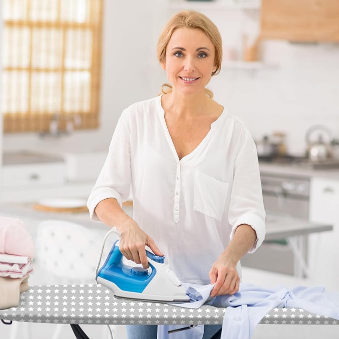 Ironing Board Cover and Pad 15" x 54", 4 Layers Extra Thick Iron Board Cover - Image 6