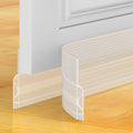 Door Draft Stopper, Door Sweep for Bottom of Door, Weather Stripping Door Seal by OXRQ