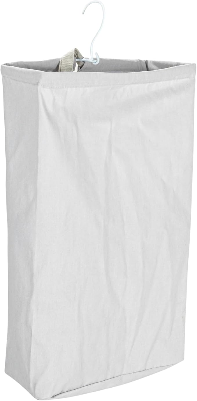 Household Essentials Door Hanging Laundry Bag, Washable Canvas Bag by HouseholdEssentials