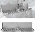 17” x 5.5” Silicone Faucet Handle Drip Catcher Tray Mat, Silicone Faucet Mat by LVJING
