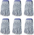Kleen Handler Cut End Finish Mop Head Replacement, Universal Headband by BisonLife