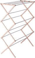 Household Essentials 5001 Collapsible Folding Wooden Clothes Drying Rack by HouseholdEssentials