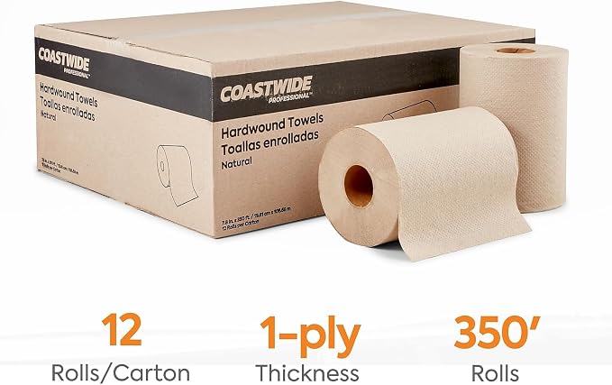 Staples Coastwide Professional Recycled Hardwound Paper Towels - Image 2