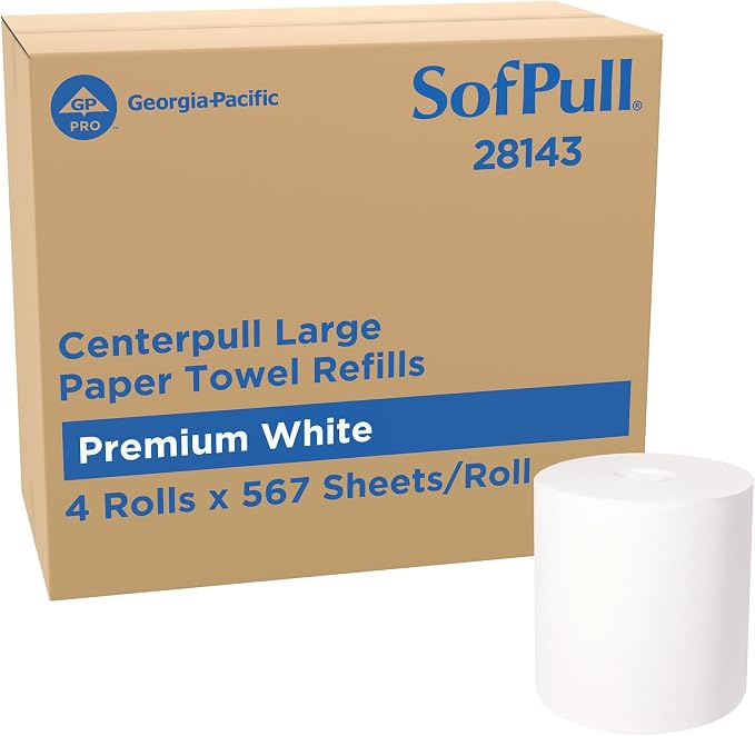 Georgia-Pacific SofPull Centerpull Large Premium Paper Towels, Commercial by Georgia-Pacific