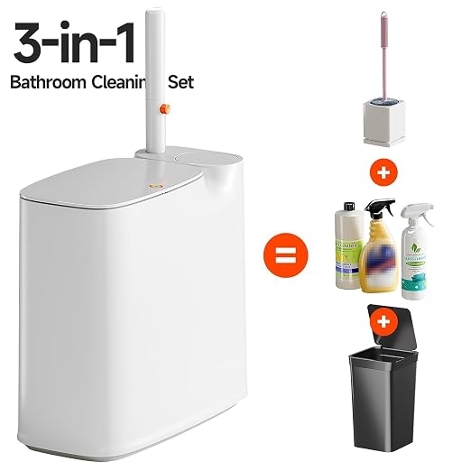 CTIME 3 in 1 Bathroom Trash can - Image 7