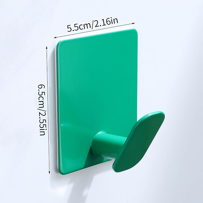 4 Pack Colorful Hanging Hooks - Image 4