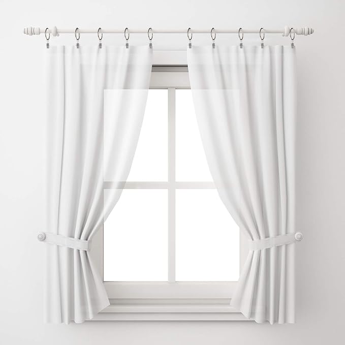 Lansian 20 Pack Curtain Rings - Image 2