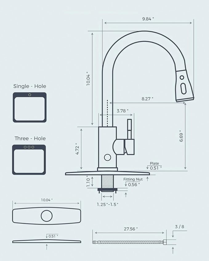 FORIOUS Touchless Kitchen Faucet - Image 8