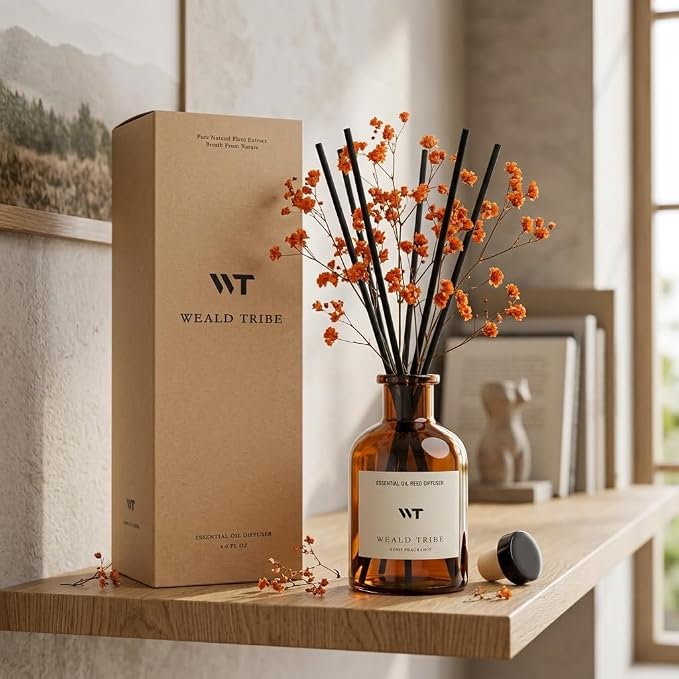 Flower Reed Diffuser Set Neroli Scent - Image 2