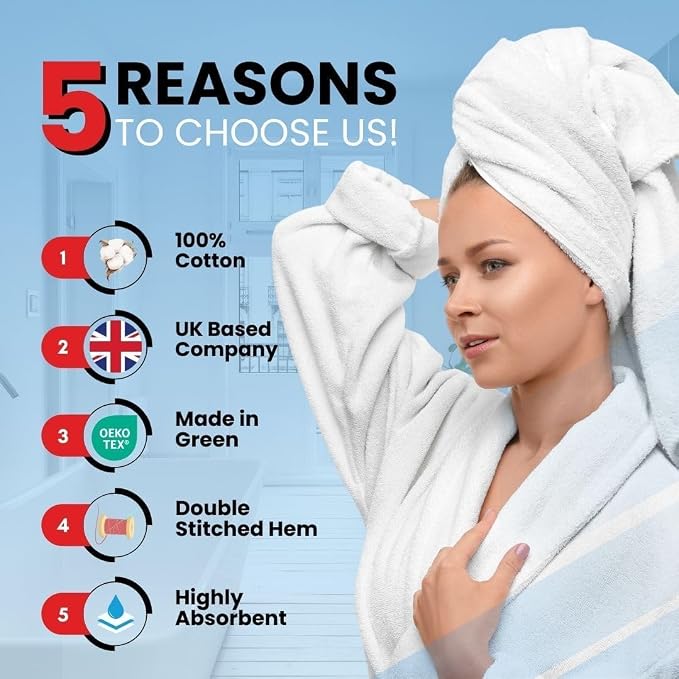 Infinitee Xclusives 100% Ring-Spun Cotton Bath Towels - Image 2