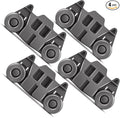W10195416 Dishwasher Wheels Lower Rack Compatible with Kitchenaid Whirlpool Maytag Kenmore Dishwasher Replacement Parts W10195420 AP5983730 PS11722152 Upgraded Lavavajillas Rack Lower Wheels 4 Pack