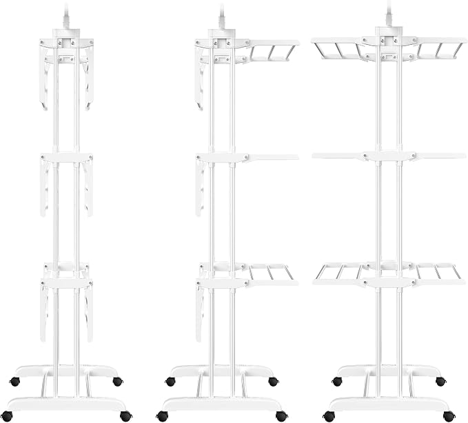HOMIDEC Clothes Drying Rack, 4-Tier Foldable Drying Rack Clothing | Foldable - Image 8