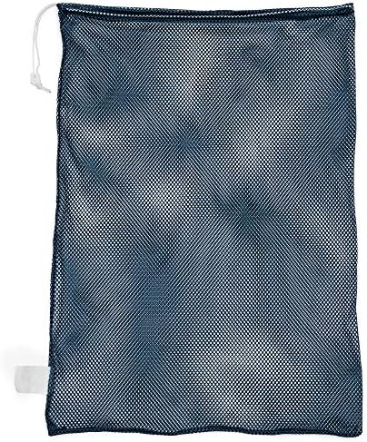 Champion Sports Mesh Equipment Bag – Heavy-Duty Nylon Drawstring Bag by ChampionSports