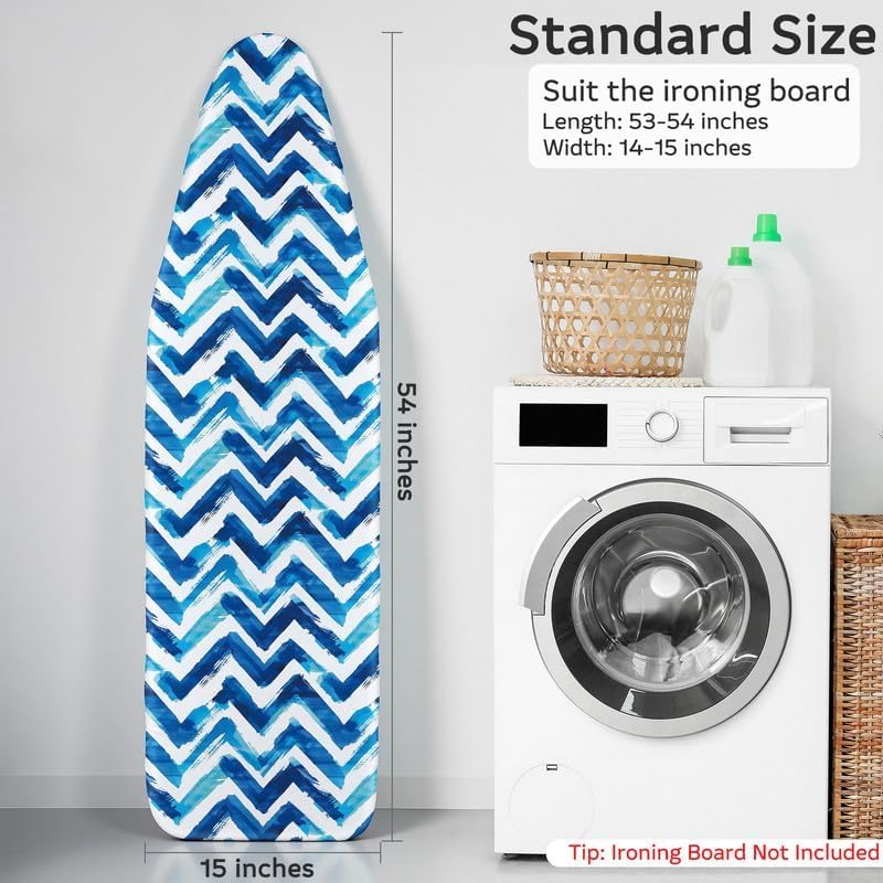 FIOBEE Ironing Board Cover and Pad Extra Thick Iron Board Pad - Image 2