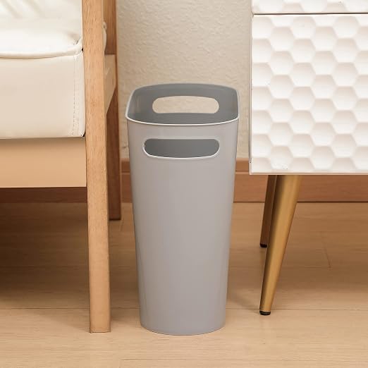 rejomiik Small Bathroom Trash Can, 3.5 Gallon Slim Garbage Can, Office and - Image 7