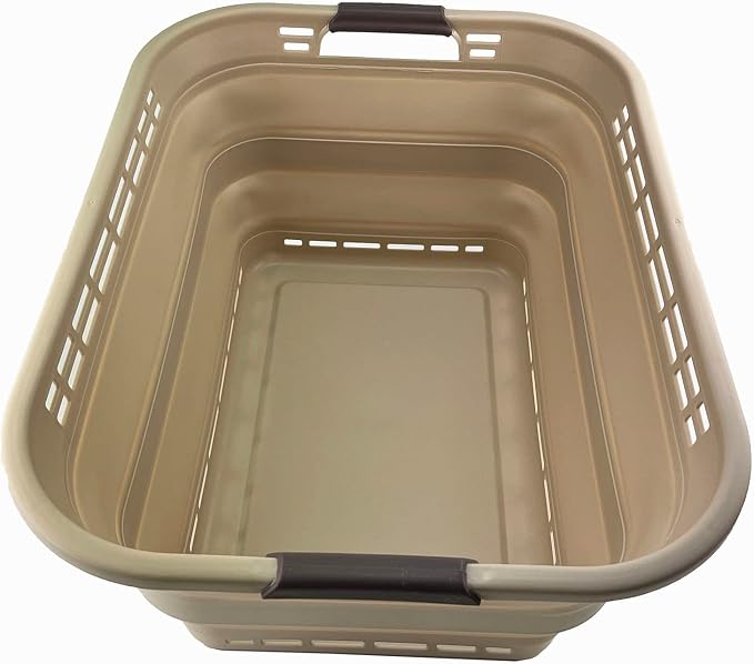 SAMMART 42L Collapsible Plastic Laundry Basket by SAMMART