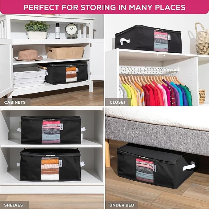 Cedar Clothes Storage Bag Organizer, Protects From Moths, Dirt & Dust, Underbed - Image 5