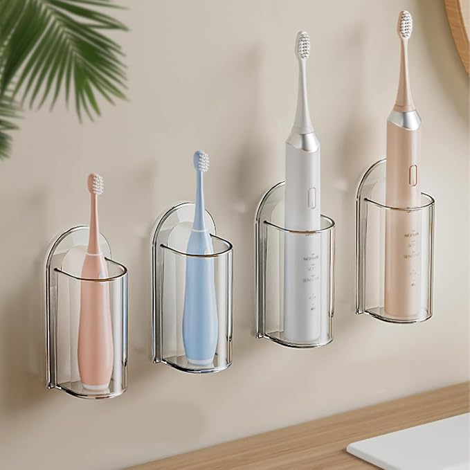 4 Pack Electric Toothbrush Holders by MdakeGo