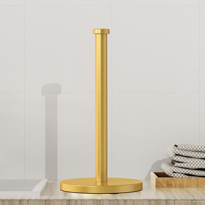VEHHE Paper Towel Holder Countertop, 4 Non-Slip Suction Cups, Weighted Base - Image 7