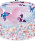 Cherry Blossom and Butterfly Print Appliance Cover Dust Cover for 8 Quart,Electric Pressure Cooker Rice cooker,Air Fryer and Crock Pot, Machine Washable