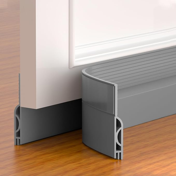 Door Draft Stopper, Adjustable Door Sweep by PUNDIN