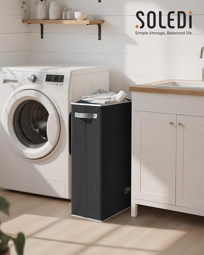 SOLEDI Slim Laundry Basket - Image 2