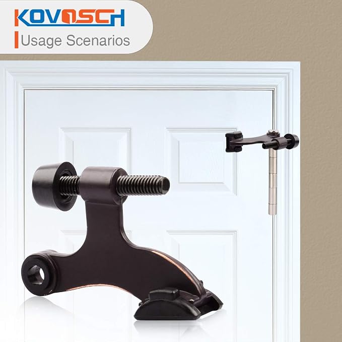 10 Pack Hinge Pin Door Stopper Oil Rubbed Bronze - Image 5