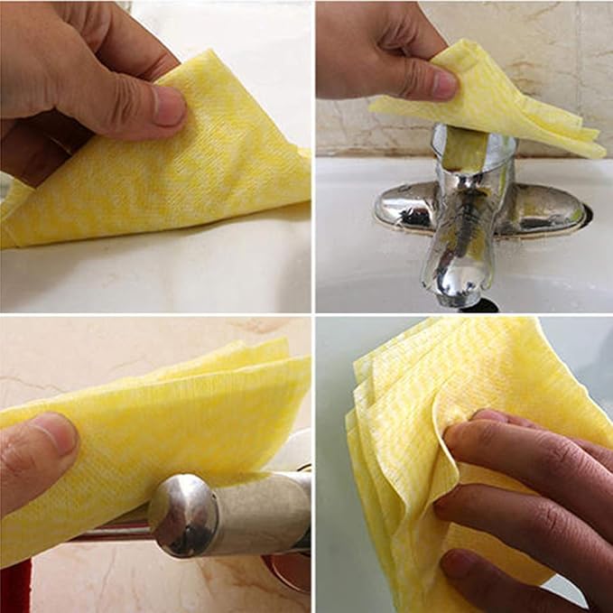 KMAKII 80 Count Reusable Cleaning Cloths - Image 3