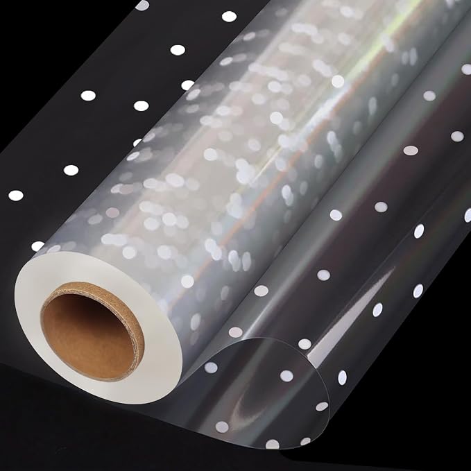 100 ftx34 in Extra Wide Clear Cellophane Wrap Roll by SYOGUA