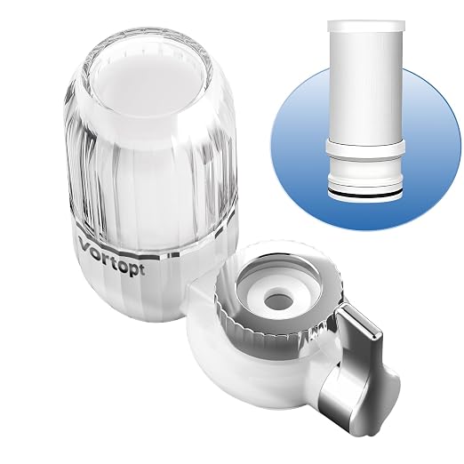 Vortopt Water Filter for Sink Faucet, Faucet Water Filter NSF Certified | 400 - Image 9
