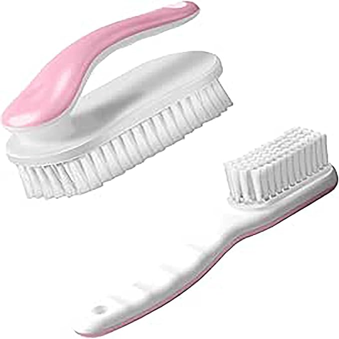 2 Pack Shoe & Laundry Cleaning Brush, Household Soft Bristle Scrubbing by Unknown
