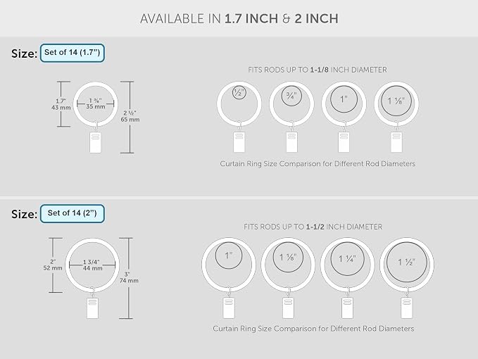 Ivilon Curtain Rings - Image 4