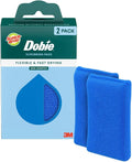 Scotch-Brite Blooms Dobie Scrubbing Pad, 2 Pack | Non-Scratch Kitchen Sponge by Unknown