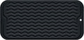 Silicone Dish Drying Mat, Non-Slip Easy Clean Sink Mat, Large Heat-resistant by MODENGKONGJIAN