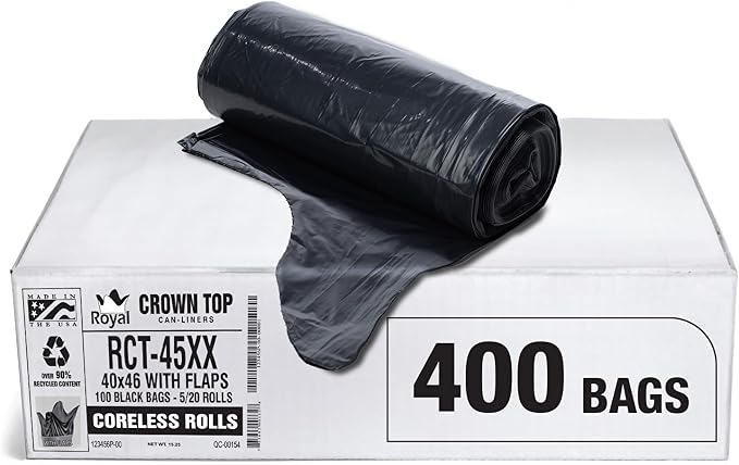 Aluf Plastics RCT-45XX Star Sealed Coreless Rolls by AlufPlastics