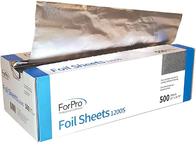 ForPro Professional Collection Embossed Pop-Up Foil Sheets 1200S, - Image 2