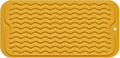 Silicone Dish Drying Mat, Non-Slip Easy Clean Sink Mat, Large Heat-resistant by MODENGKONGJIAN
