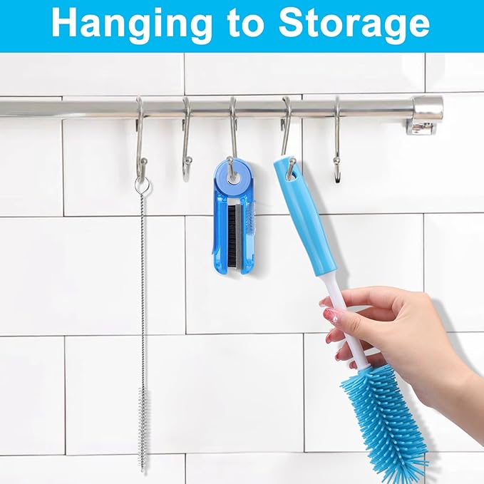 Water Bottle Cleaner Brush Kit for Owala/Stanley/Yeti Tumbler Cup | - Image 6