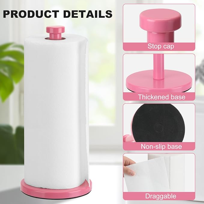 Stainless Steel Paper Towel Holder, Countertop - Image 3
