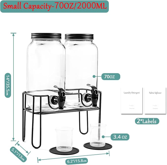 70OZ Laundry Detergent Dispenser - Image 2