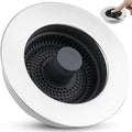 Universal Kitchen Sink Strainer Stopper Combo, 3 in 1 Pop Up by Greatcomfortathome