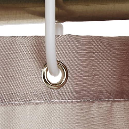 Amazon Basics Bathroom Shower Curtain, Water Resistant Fabric - Image 4