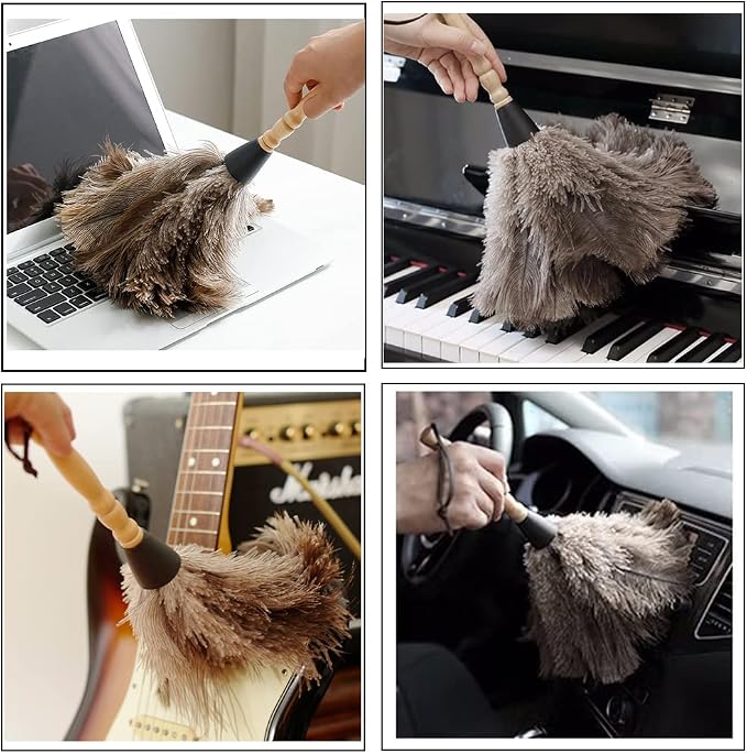 2 Pcs Ostrich Feather Dusters - Image 5