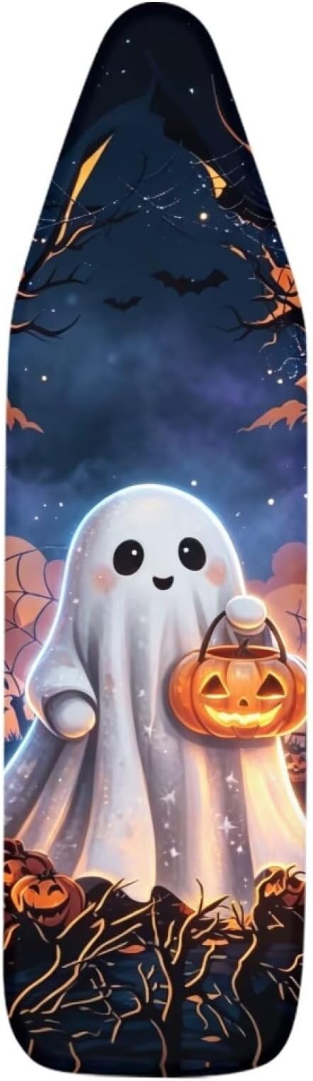 Halloween Cover for Ironing Board 15x54 Inch Ghost Pumpkin Iron Board Cover - Image 7