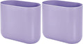 iDesign Small Slim Plastic Bathroom Trash Can by iDesign