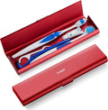 Wider Aluminum Toothbrush Travel Case, Portable Travel Toothbrush Holder by Oralphi