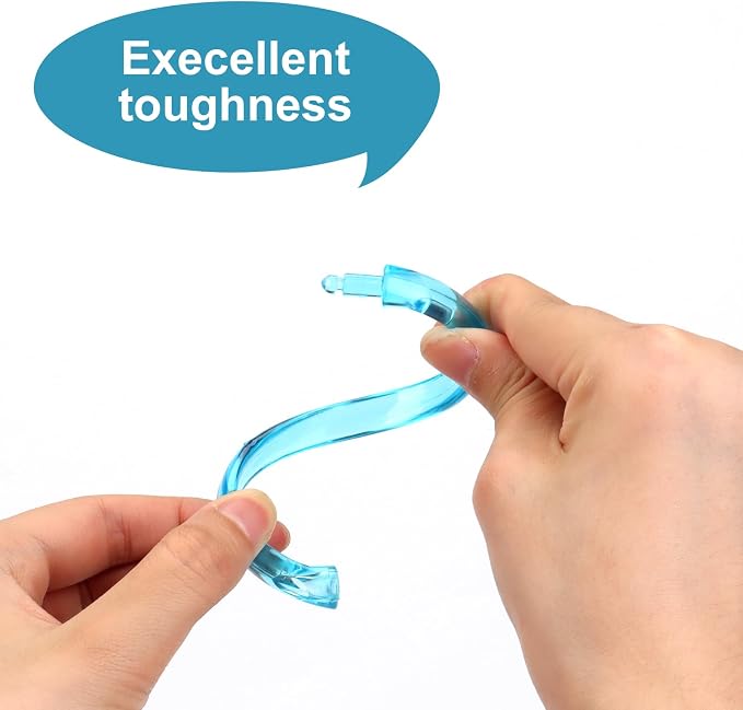 Blue Shower Curtain Hooks - Image 2