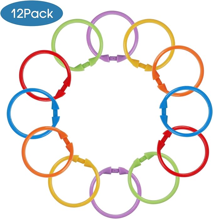 Colorful Shower Curtain Hooks - Image 7